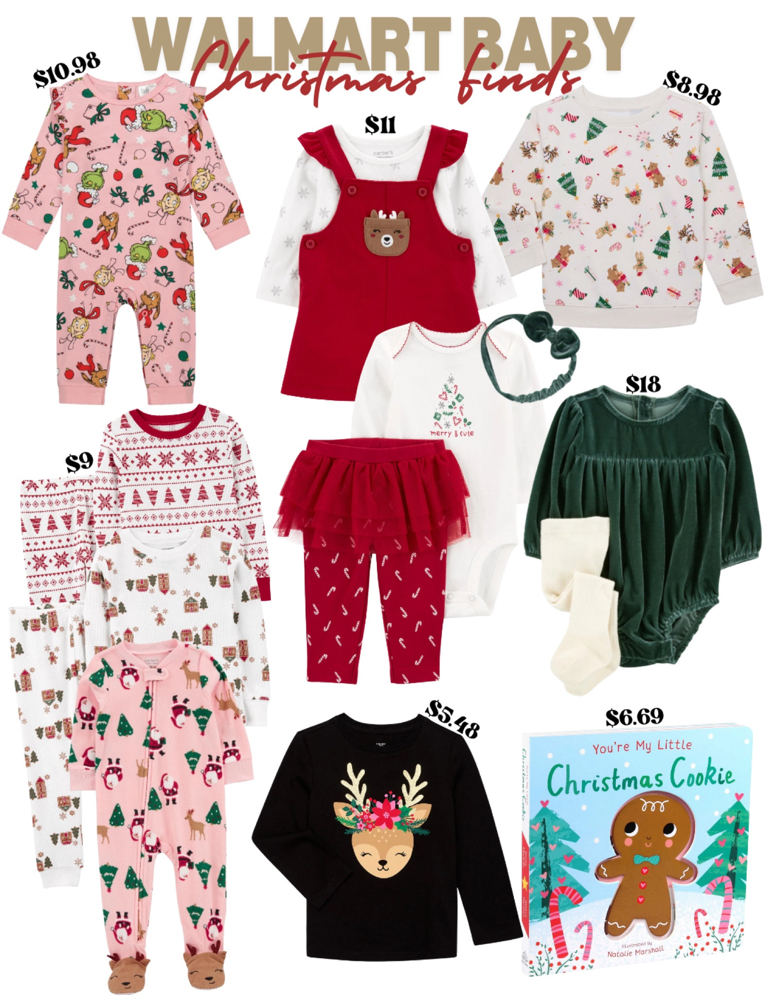 🎄Walmart Baby Christmas Finds🎄 y’all Walmart really does have some of the cutest stuff for the Holidays!! 🎁🎅🏼🤶🏼
• affordable 
• cute & stylish 

#LTKBaby #LTKHoliday #LTKSeasonal