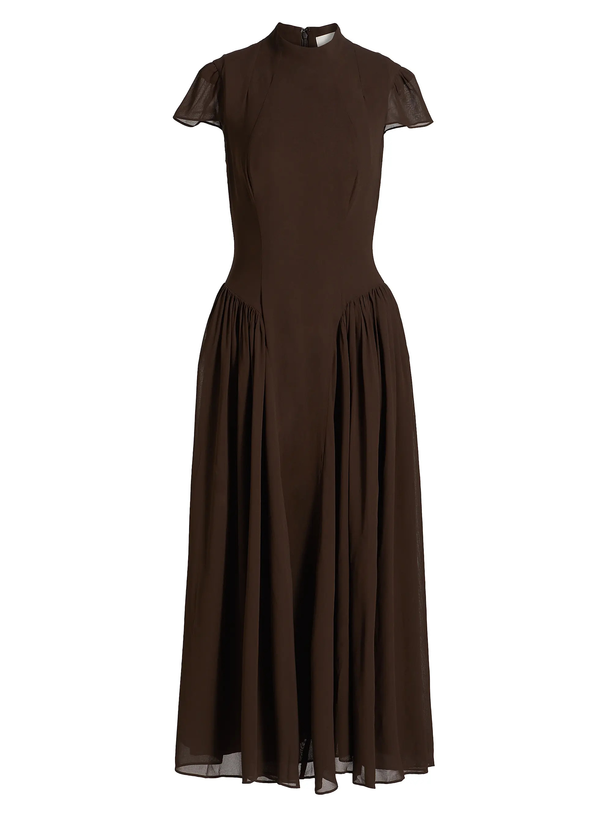 Maven Georgette Midi-Dress | Saks Fifth Avenue