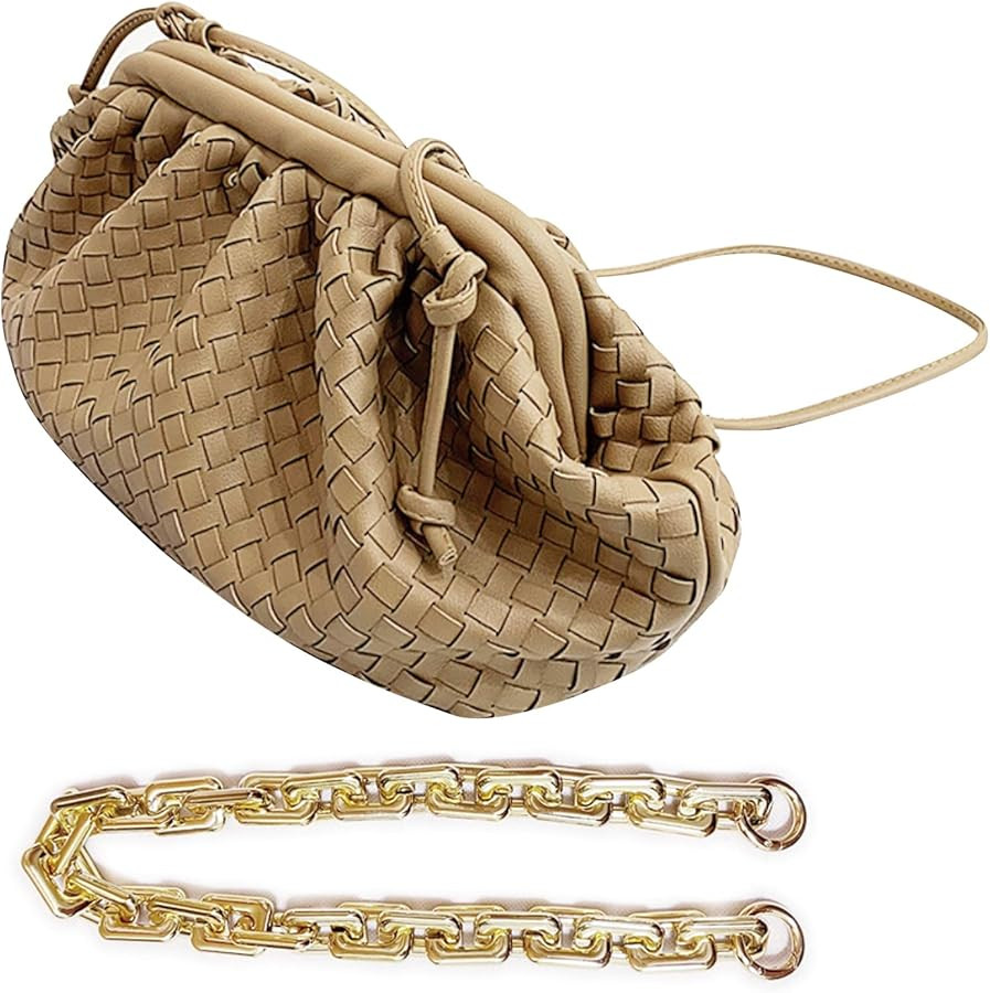 NAARIIAN Dumpling Bag,Clutch Purse for women Shoulder Bag Dupes Designer Cloud handbag PU Leather... | Amazon (US)