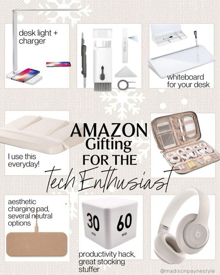 AMAZON GIFT GUIDE 🎁 Last Minute Gifts for the Tech Enthusiasts 

Gift Guide, Gifts For Tech, Tech Gifts, Last Minute Gifts, Gift Giving, Gifting Season, Amazon Gifts, Madison Payne

#LTKGiftGuide #LTKSeasonal #LTKHoliday