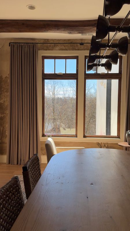 one of my absolute favorite additions to our dining room is our updated window casing and custom curtains. it added so much richness & softness to the space. check below for my options and my highlight for tips on hanging your own. 

100wide x 110tall
tailored pleate double
oak dim grey
blackout 180


@homerilla_official
#Homerilla #Homerillacurtains #Lille #Vol #linen #Velvet #linencurtains #Velvetcurtains #blackoutcurtains #extrasizedcurtains #livingroomdesign #bedroomdesign #interiordesign #windowtreatment #homedecor #roomdesign #diy #design #aesthetic #LTK #aesthetic #home-refurbishment




#LTKhome