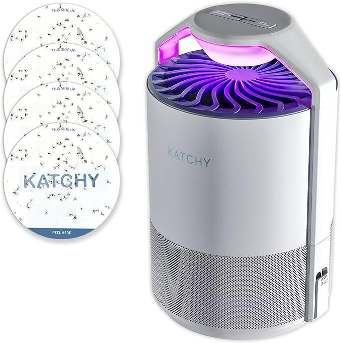Katchy Indoor Insect Trap - Catcher & Killer for Mosquitos, Gnats, Moths, Fruit Flies - Non-Zappe... | Amazon (US)