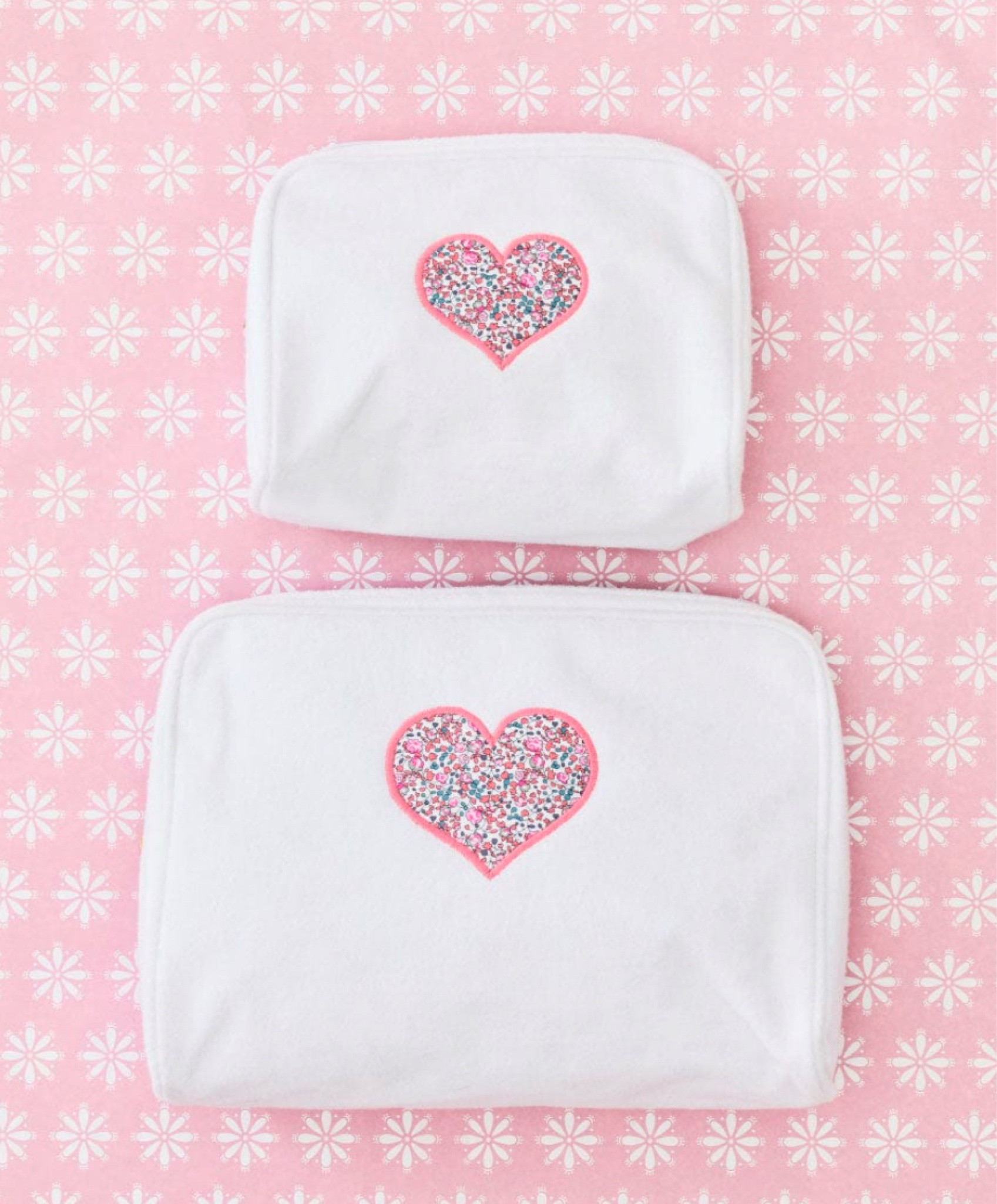 Tote toiletries in style. Throw them in your bag and go- one for your purse and one for cosmetics. Adorable Weezie!

#LTKHome #LTKSeasonal #LTKGiftGuide