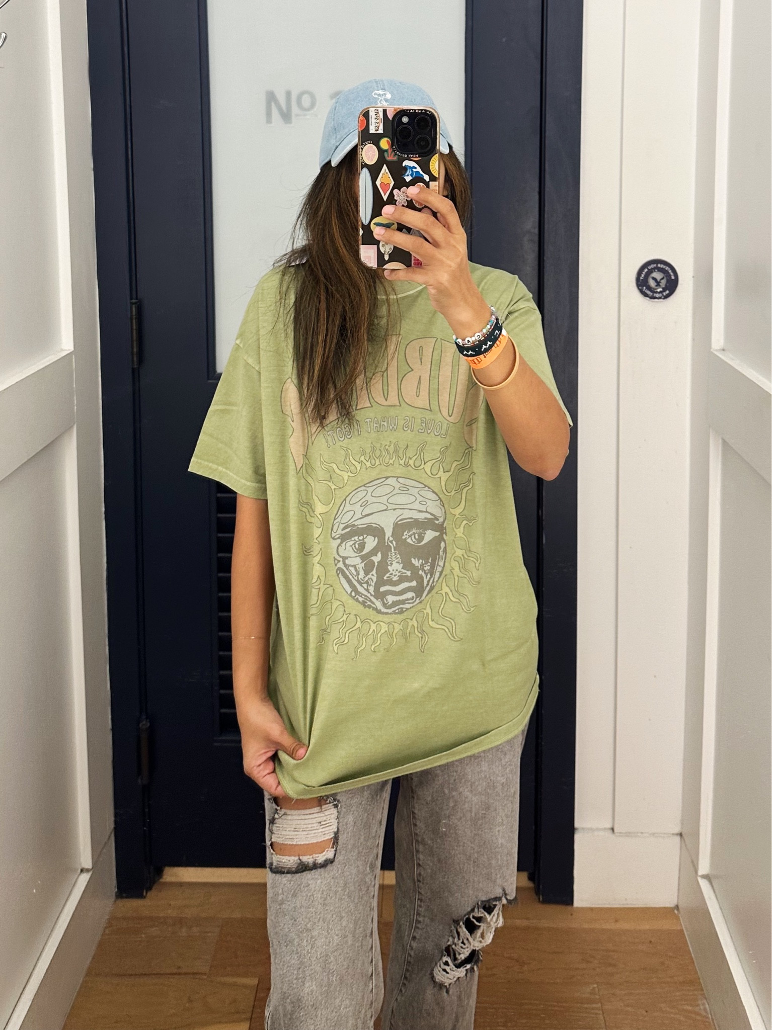 Green is the color of spring! Grab a graphic tee! 

#LTKstyletip #LTKSeasonal #LTKfindsunder50