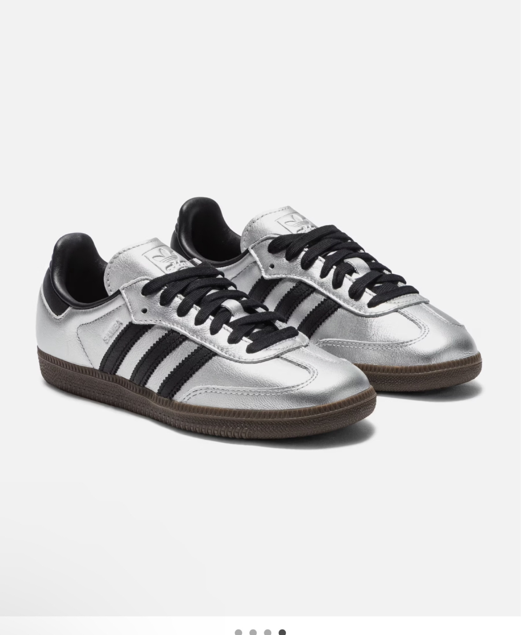 Silver and Black Sambas