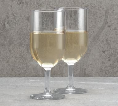 Bodum Oktett Outdoor White Wine Glasses - Set of 6 | Pottery Barn (US)