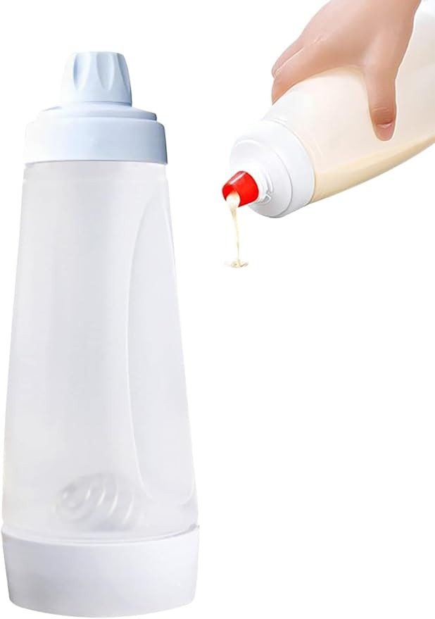 Pancake Batter Mixer Hand Crank Batter Mixing Bottle Batter Dispenser jam Squeeze Bottle Egg Mixi... | Amazon (CA)
