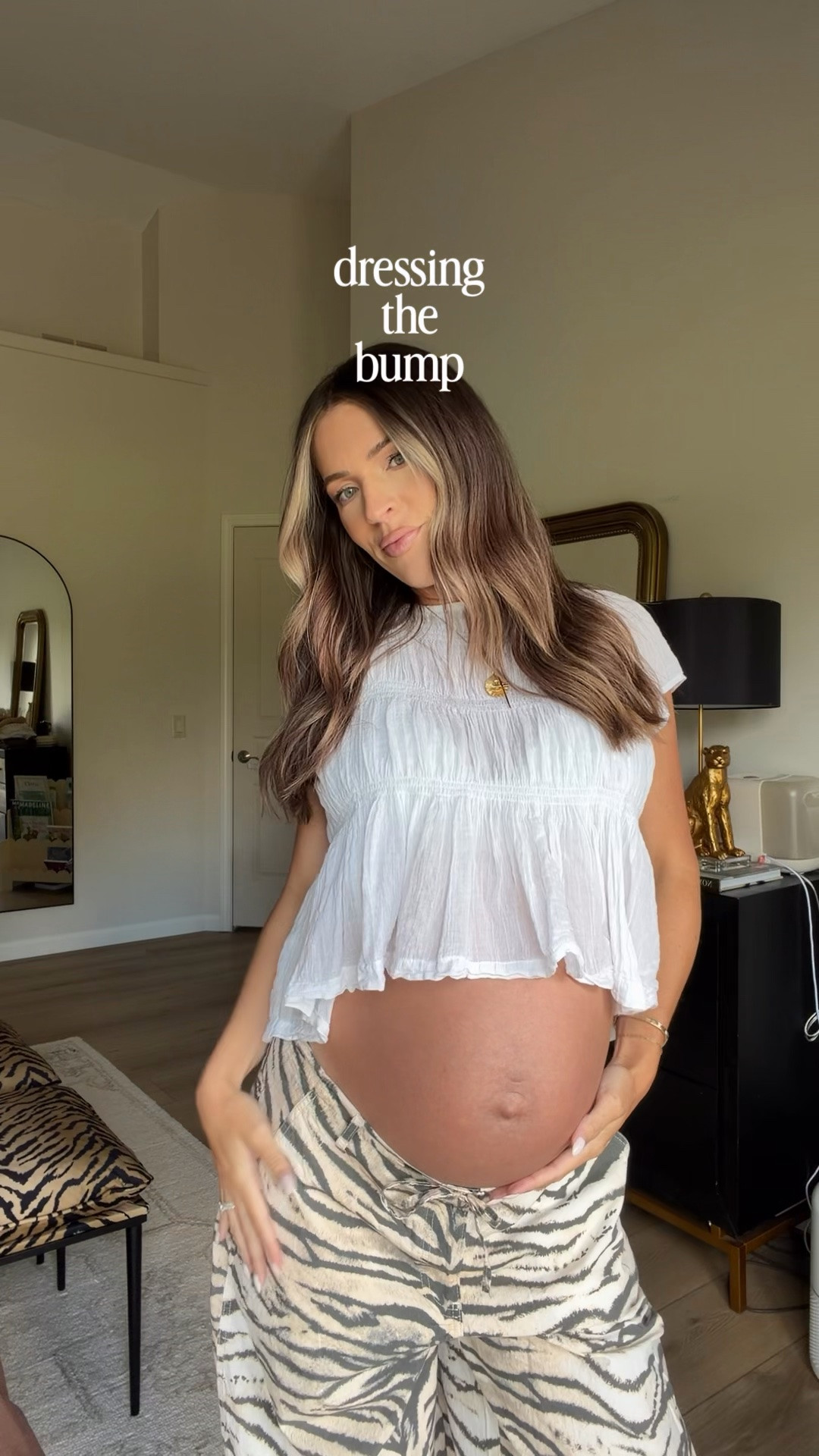 Sized up to 8 in pants but they are already pretty oversized! Sign up for restocks 🤞🏼

#LTKBump #LTKmomlife #LTKootd