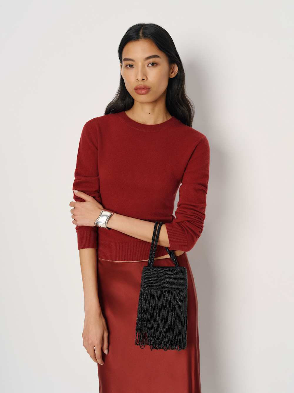 Valentina Mini Beaded Bag | Reformation (Global)