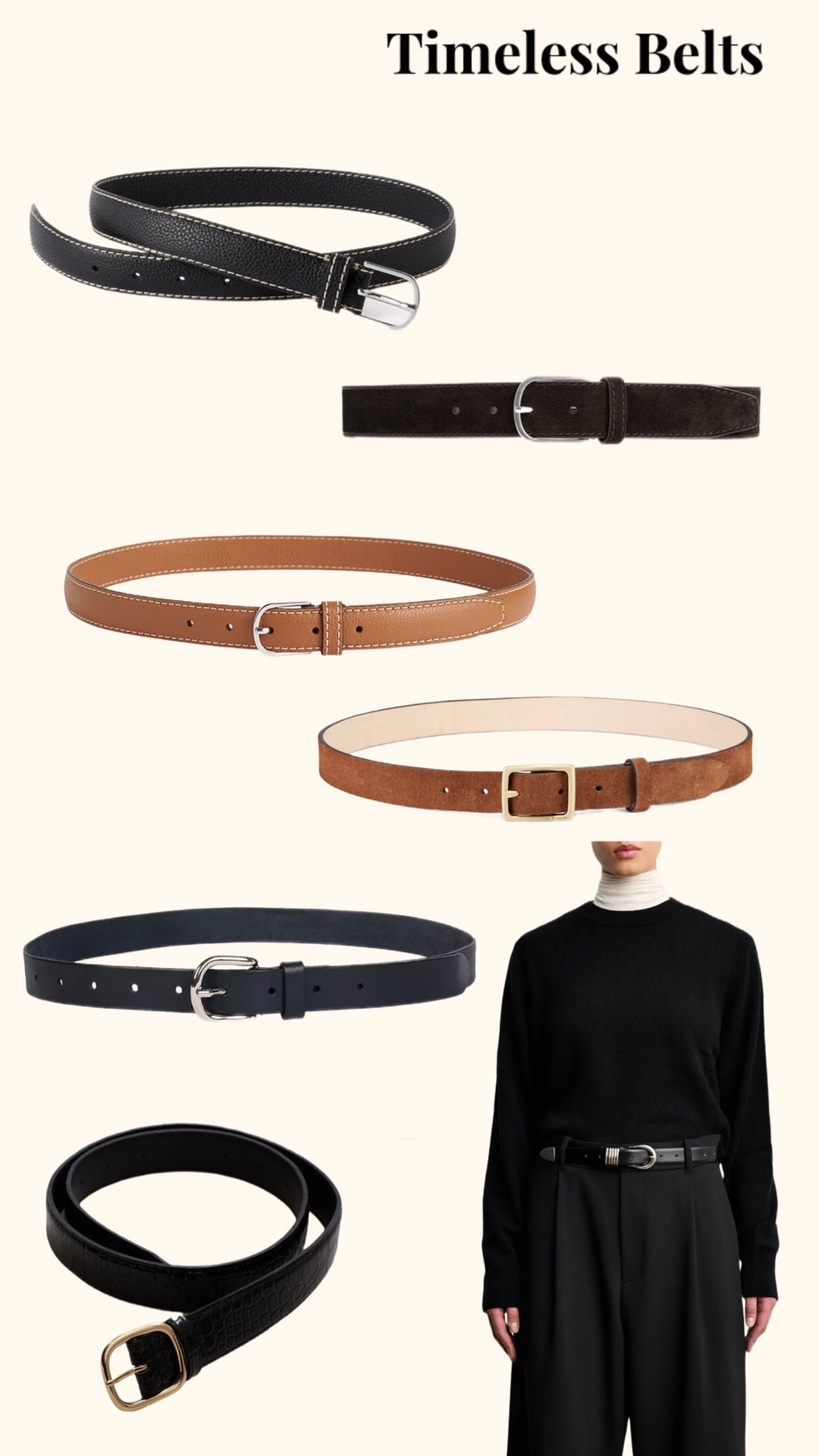 Timeless belts 