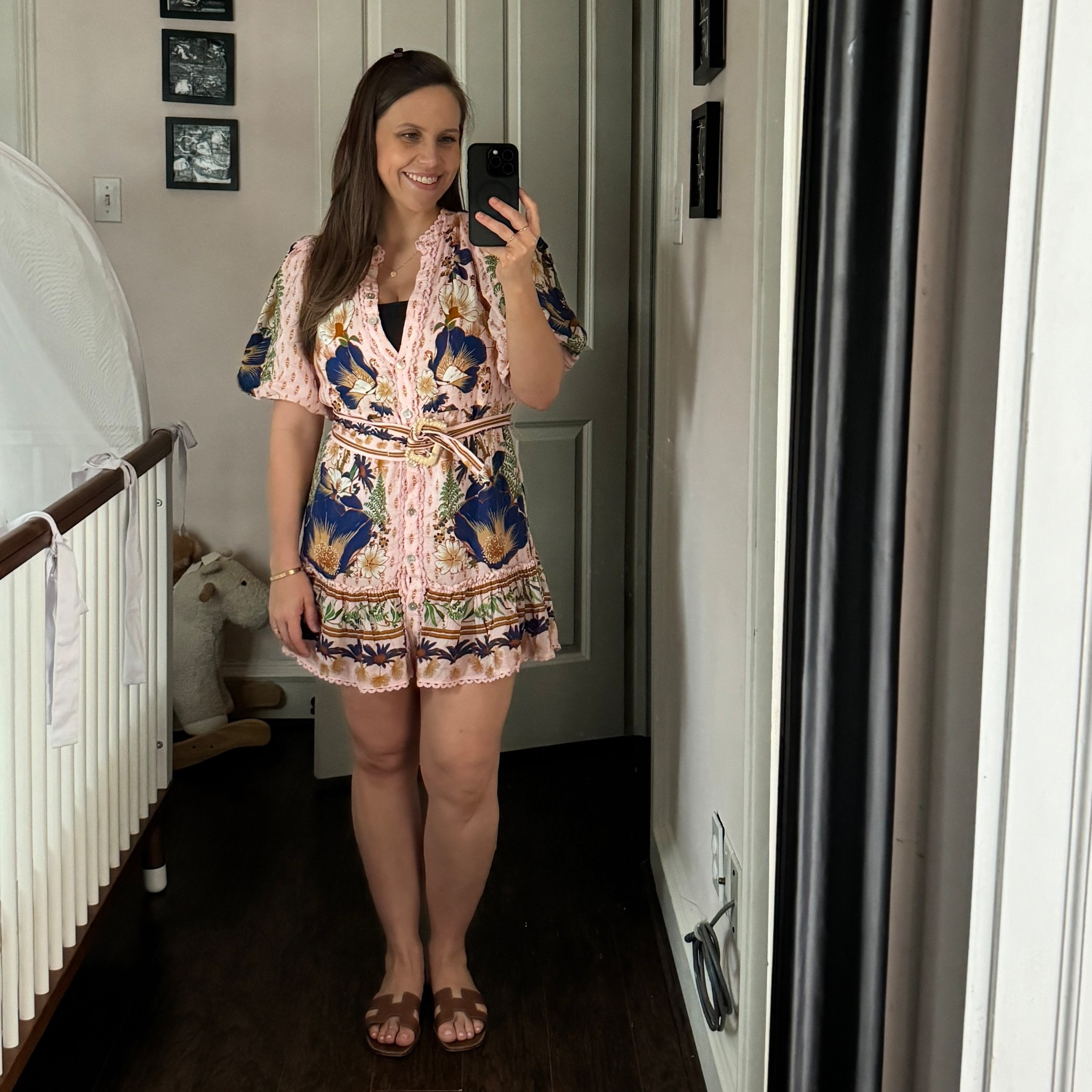 Tropical dress. Perfect for a vacay. Wearing a size small  

#LTKBump #LTKPetite #LTKootd