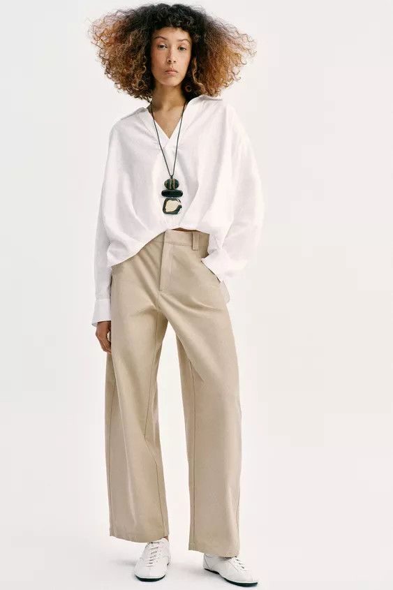 BARREL TROUSERS | Zara UK