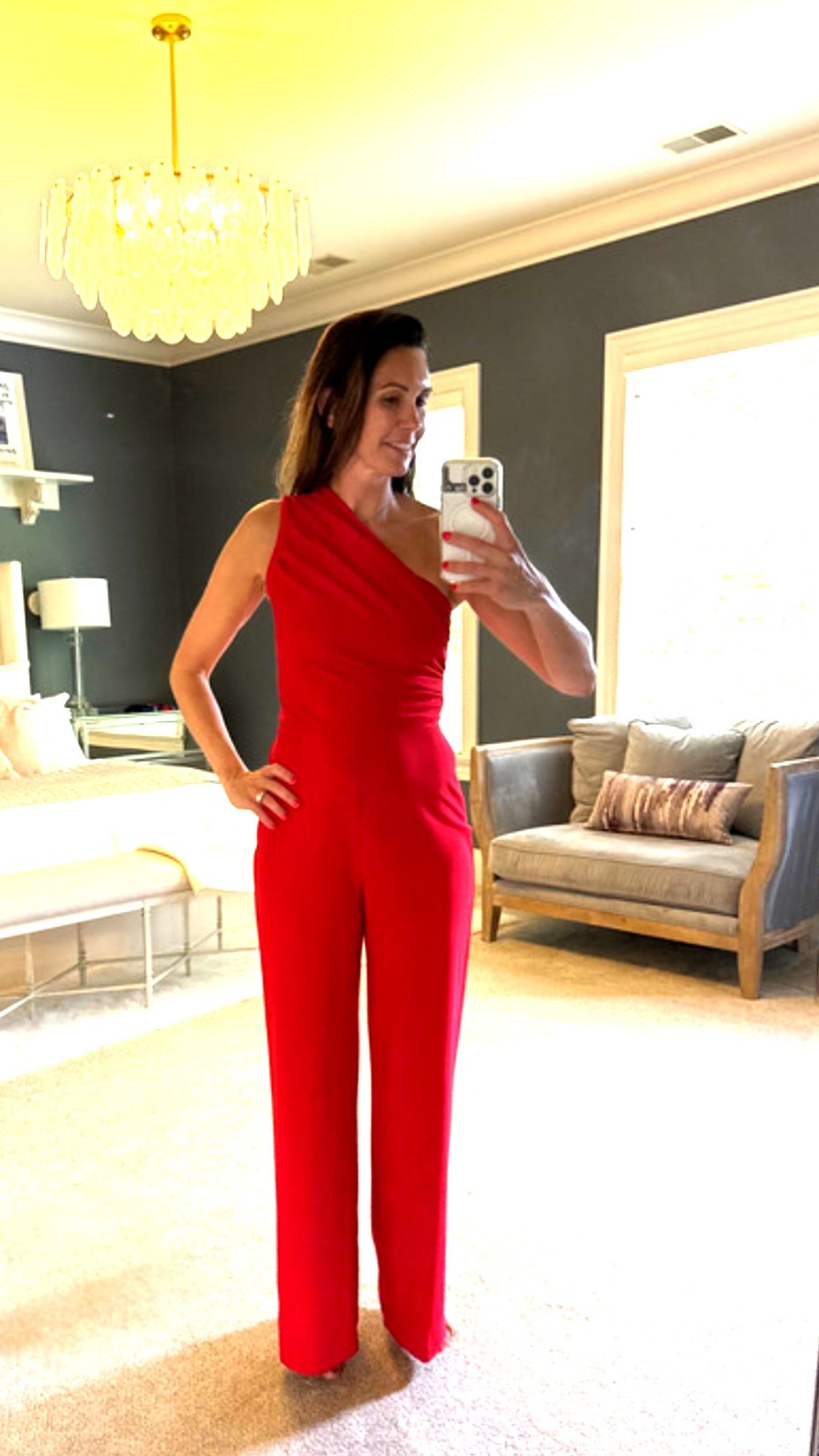 The best jumpsuit ❤️

Abercrombie. Jumpsuit. Red. Wide leg. 
Size S

#LTKFindsUnder100 #LTKOver40 #LTKStyleTip