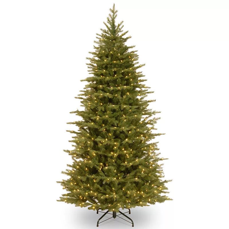 7.5-ft. Pre-Lit LED ''Feel-Real'' Nordic Spruce Christmas Tree, Green | Kohl's