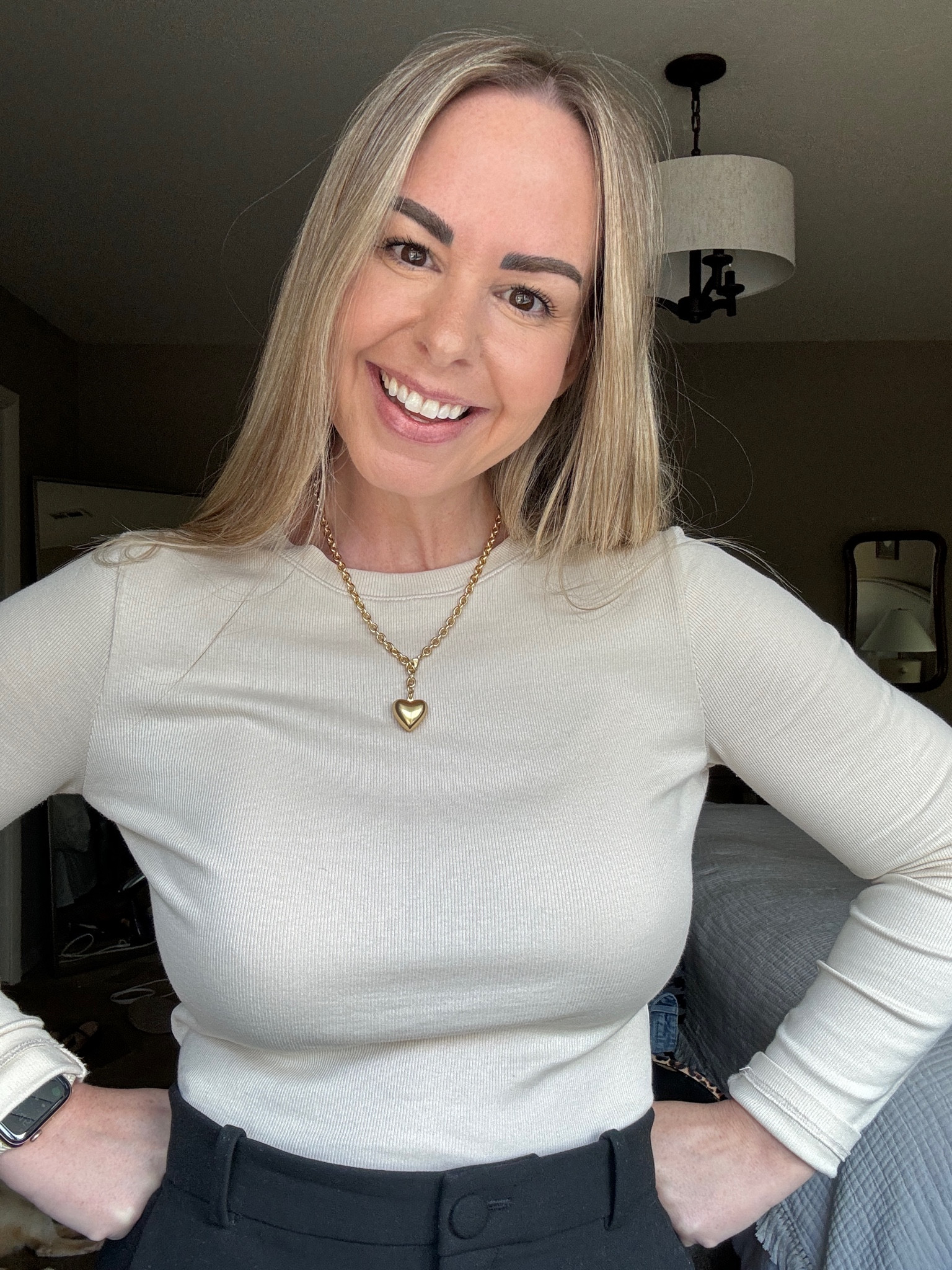 Roxanne assoulin mini puff heart necklace 🤍

#LTKStyleTip