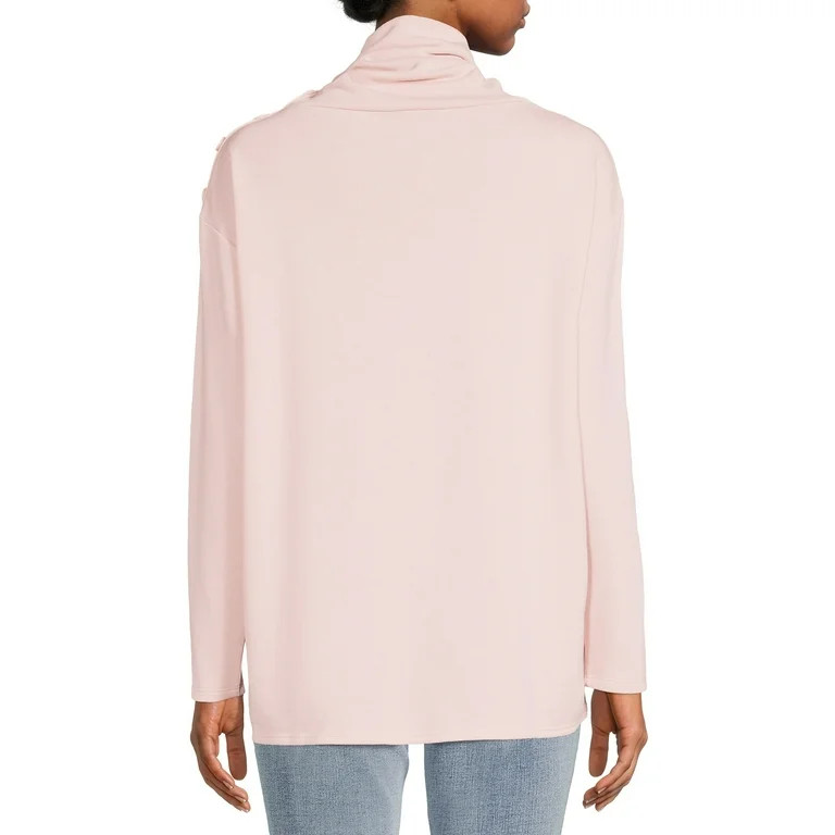 Time and Tru Women's Tunic Sweatshirt - Walmart.com | Walmart (US)