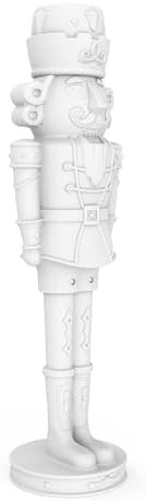 Step2 Nutcracker Prince Holiday DIY Décor, 6-Foot Tall (1.8m) Plastic Statue with Festive Center... | Amazon (US)