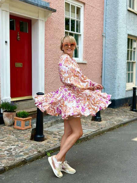 Twirling into the weekend like 💃 
#AD obsessed with this @chicwish printed rose dress. Shops it now via my #LTK account 

#LTKunder100 #LTKeurope #LTKsalealert