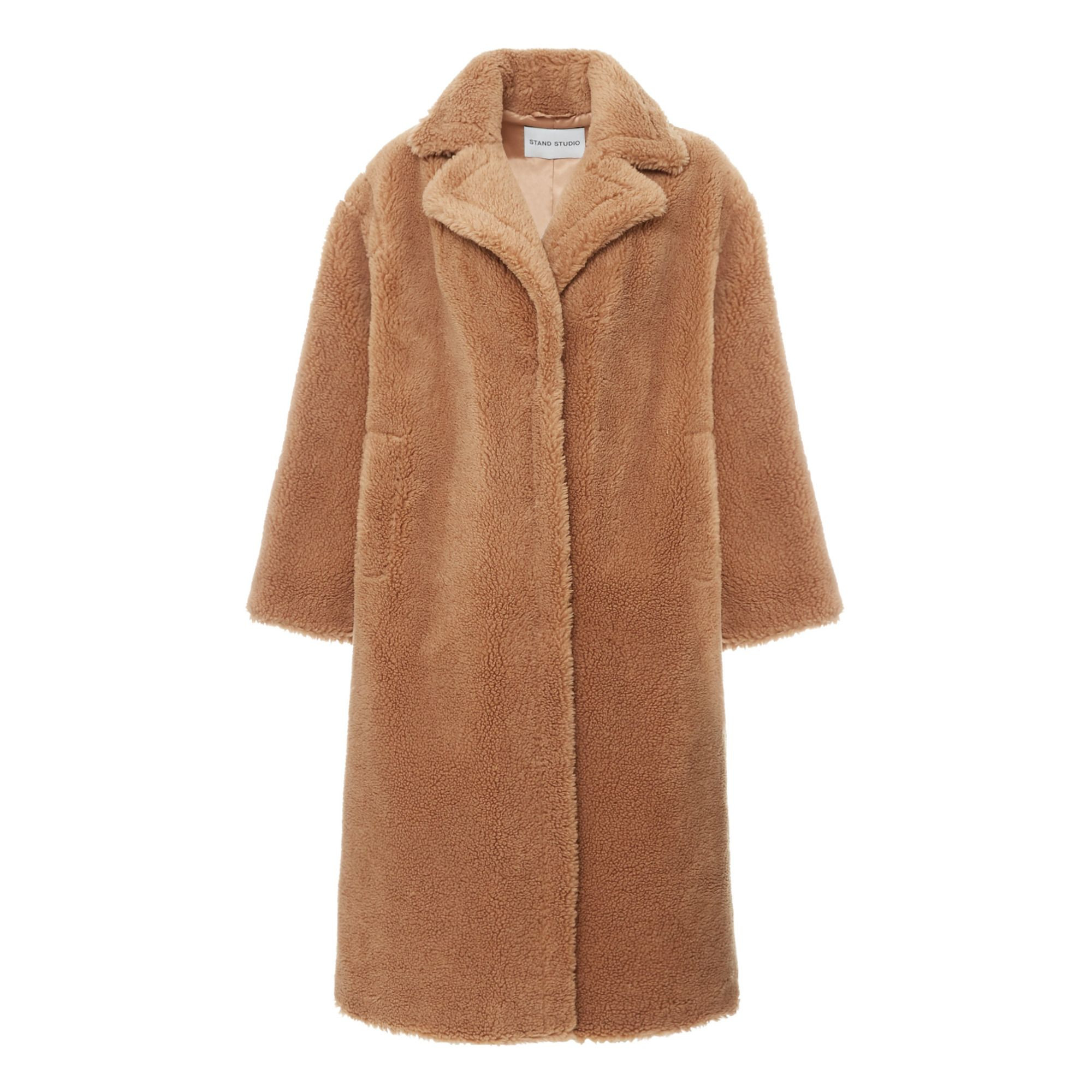 Mantel Maria Kunstpelz | Kamelbraun | Smallable
