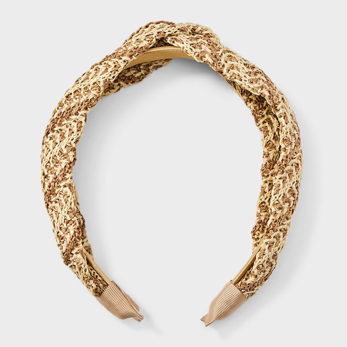 Woven Top Twist Headband - Universal Thread™ Brown | Target