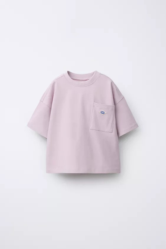 PATCH POCKET T-SHIRT | Zara US
