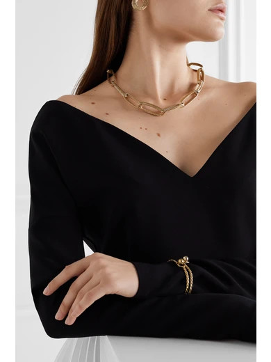 Claude gold-tone necklace | NET-A-PORTER (UK & EU)