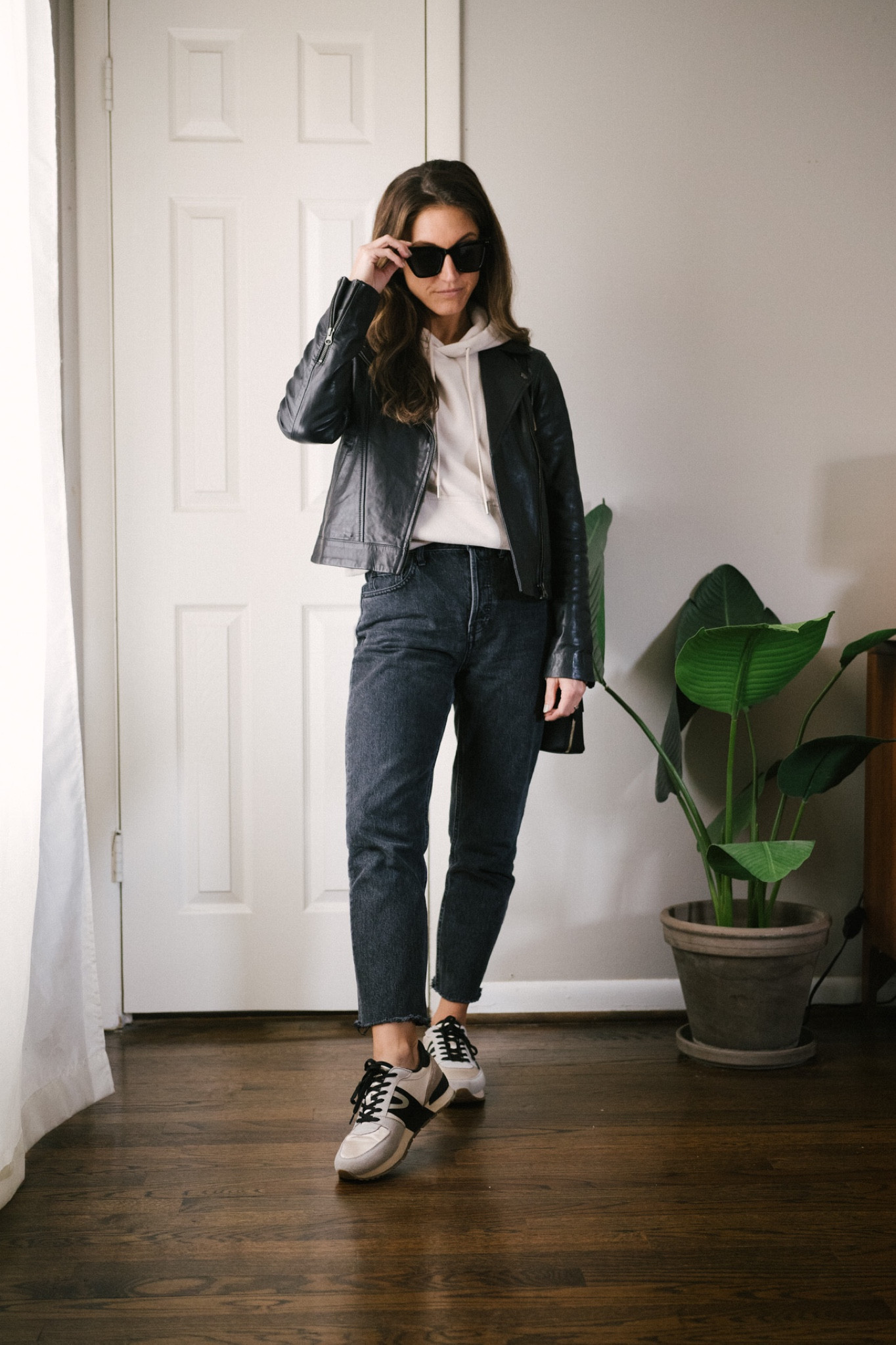 Saturday’s outfit 11/5

Hoodie is old from H&M; linked similar options. Leather jacket is from ABLE (also linked another option) I sized up to the S. Code ASHLEYHOLIDAY40. Everlane 90s Cheeky Jean. I sized down to the 24. Tretorn sneakers. Run small; size up a half size. Nordstrom BP sunglasses  

#LTKSeasonal #LTKfit