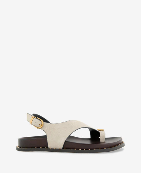 Dixon Suede Toe Ring Buckle Sandal | Kenneth Cole