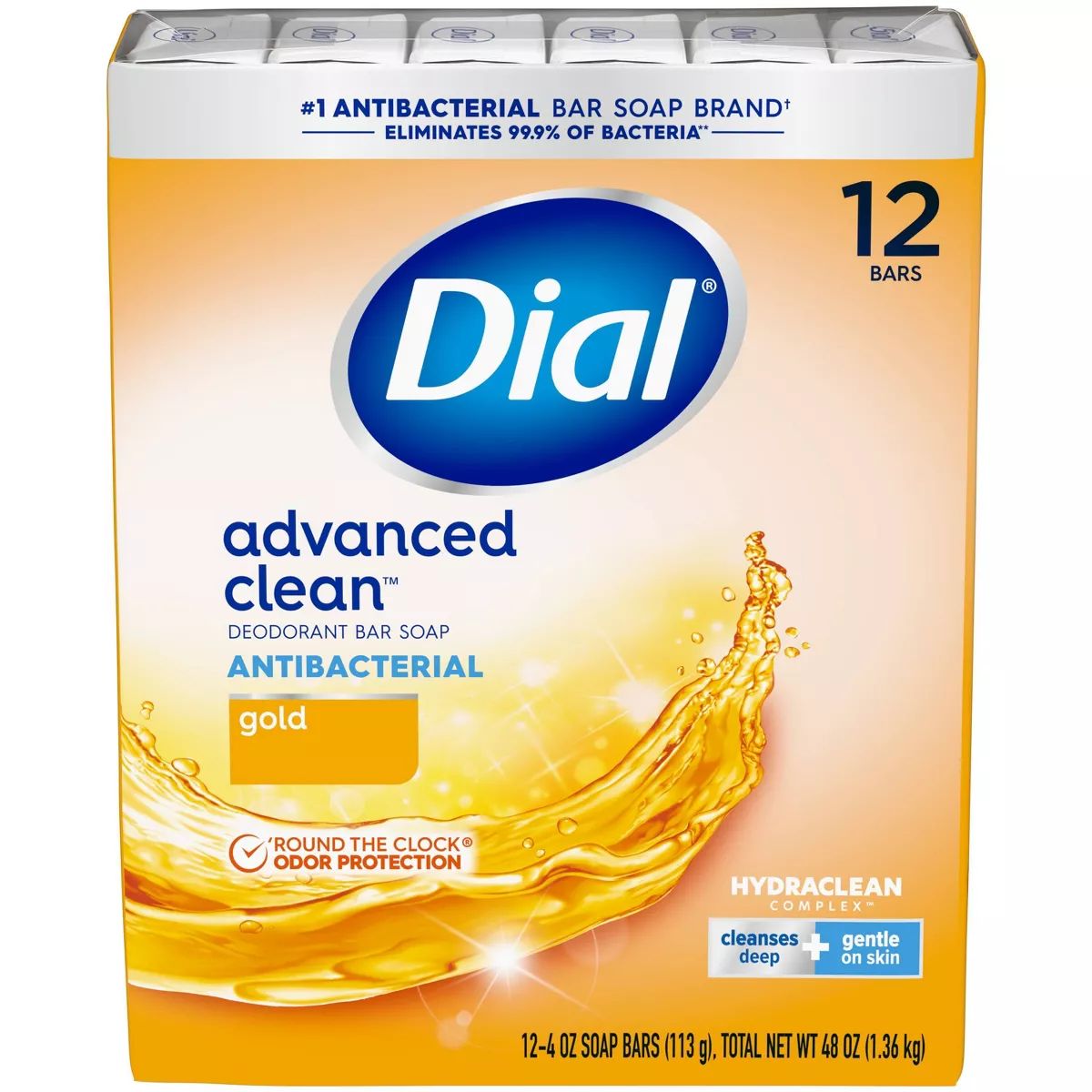 Dial Antibacterial Deodorant Gold Bar Soap | Target