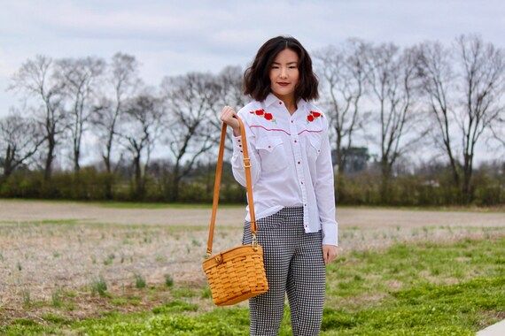 Vintage Longaberger, Basket Purse, Picnic Basket, Longaberger Basket, Basket Purse, Longaberger Purs | Etsy (US)