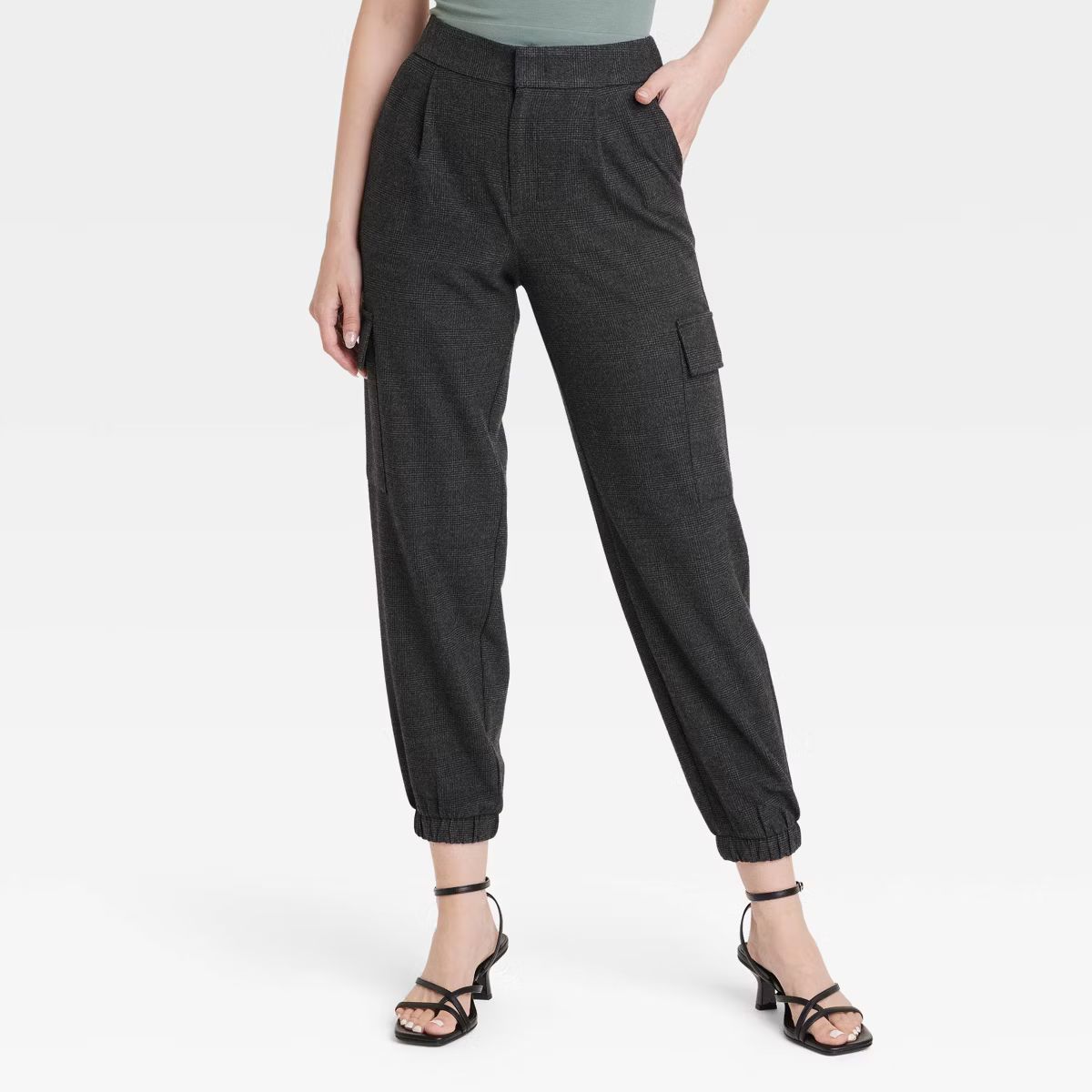 Women's High-Rise Ankle Jogger Pants - A New Day™ | Target