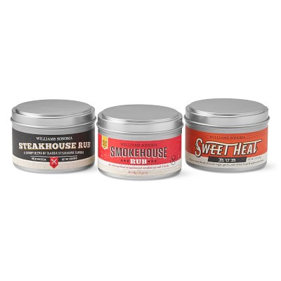 Williams Sonoma Steak Lovers Rubs, Set of 3 | Williams-Sonoma