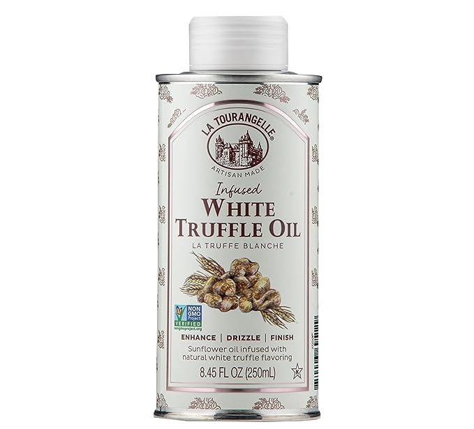 La Tourangelle, White Truffle Oil, Complex Gourmet Earthy Flavor for Drizzling over Pasta, Popcor... | Amazon (US)