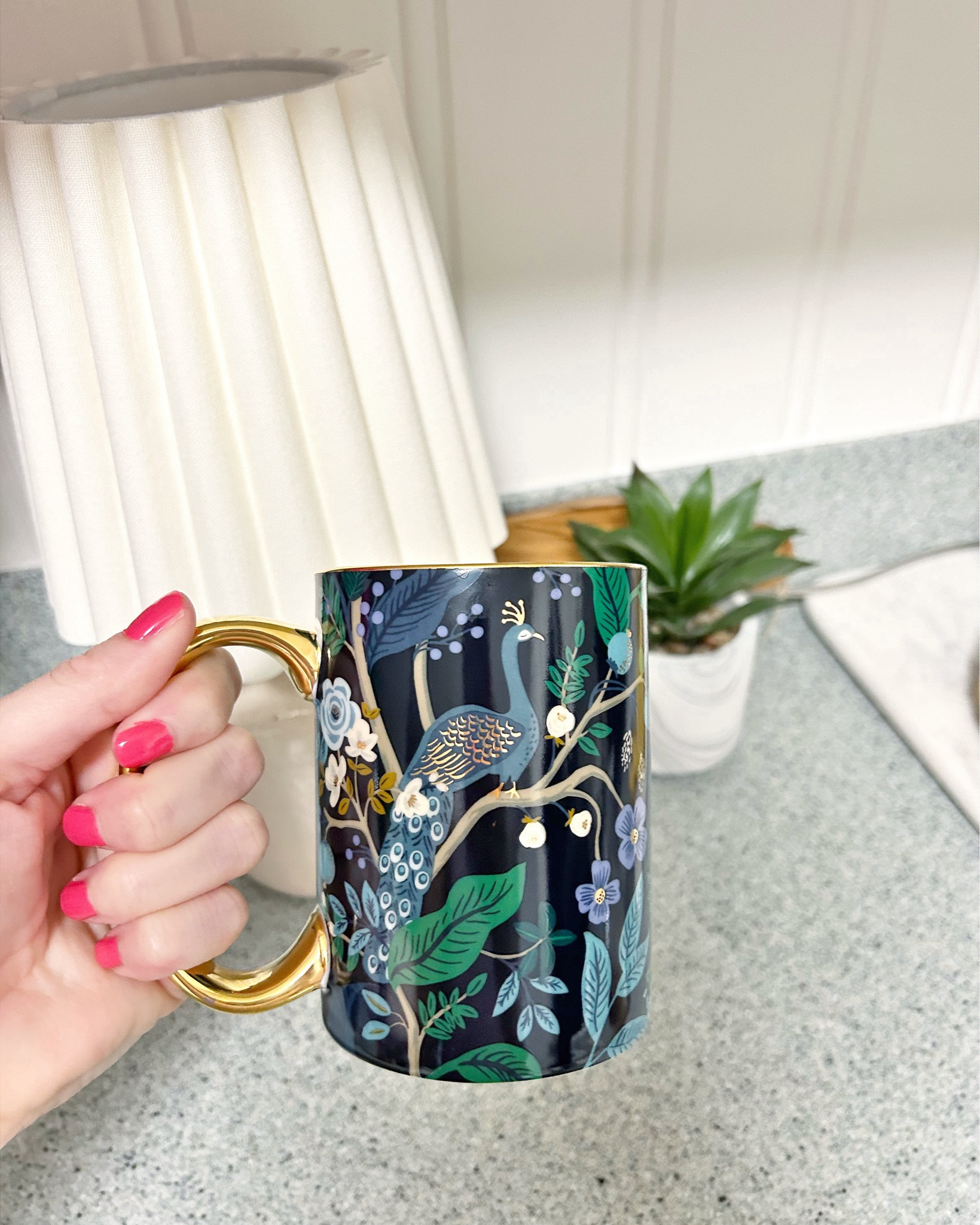 These are my favorite coffee mugs. I don’t think I’ve used any others since I got these. 

Coffee mugs, pretty coffee cups, rifle paper co mugs, coffee station, gift ideas

#LTKHome #LTKOver40 #LTKFindsUnder50
