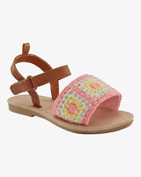 Toddler Crochet Sandals | Carter's Inc