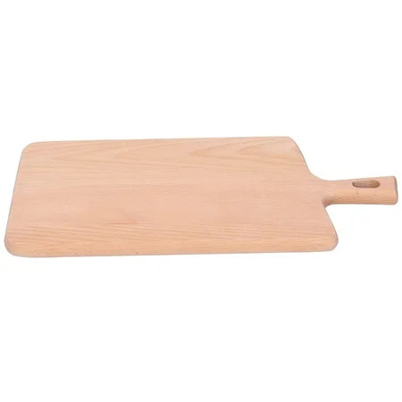 Wood Cutting Board Kitchen Vegetable Bread Fruit Pizza Chopping Plate Accessory Cutlery 36x19x1.5cm | Walmart (US)