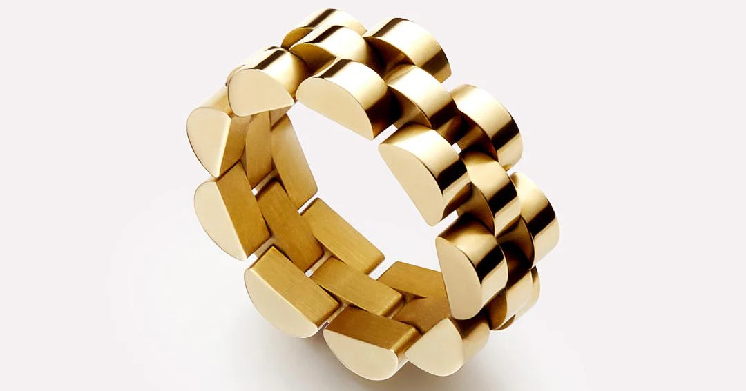 Gold Statement Ring - Parker | Ana Luisa