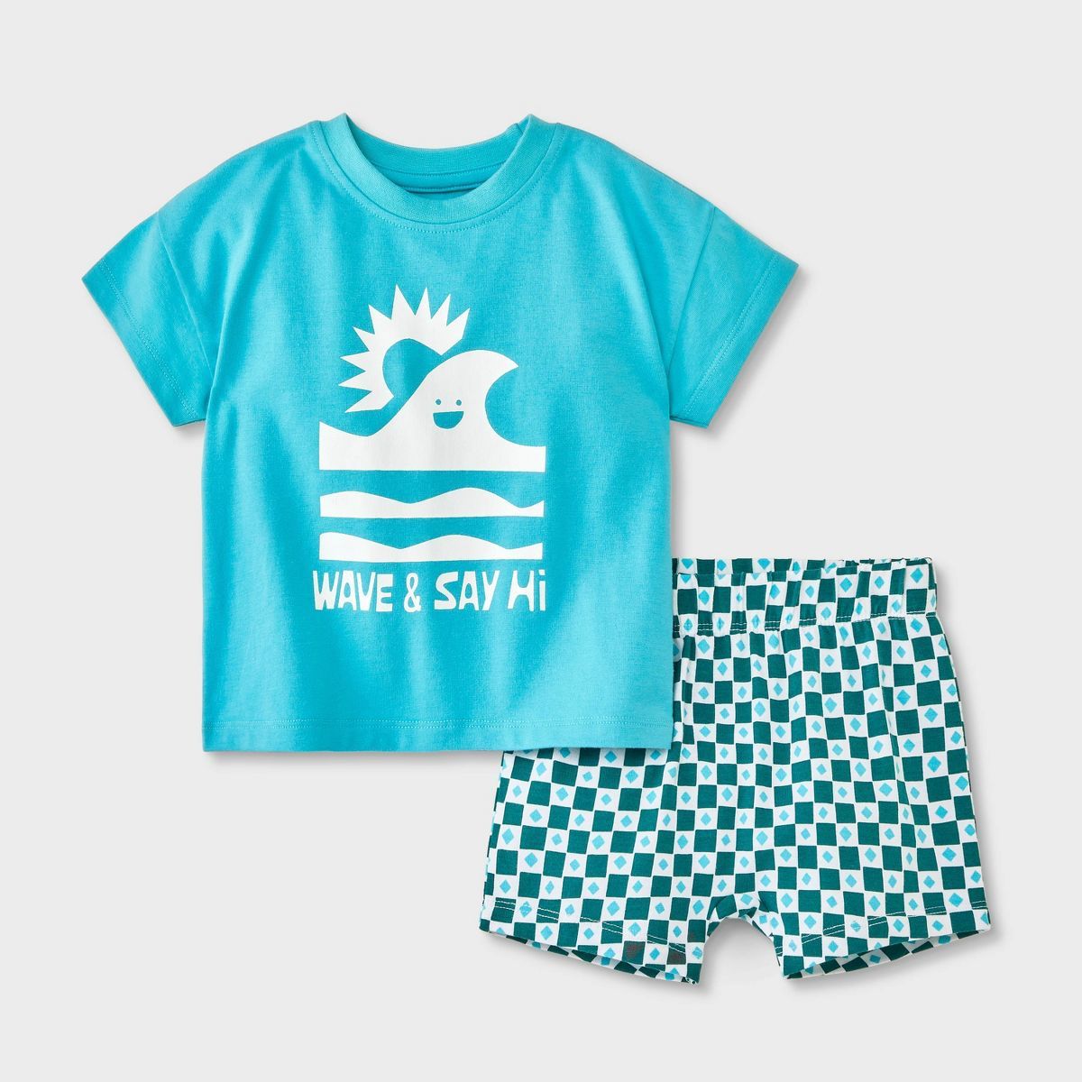 Baby Boys' Graphic T-Shirt & Shorts Set - Cat & Jack™ | Target