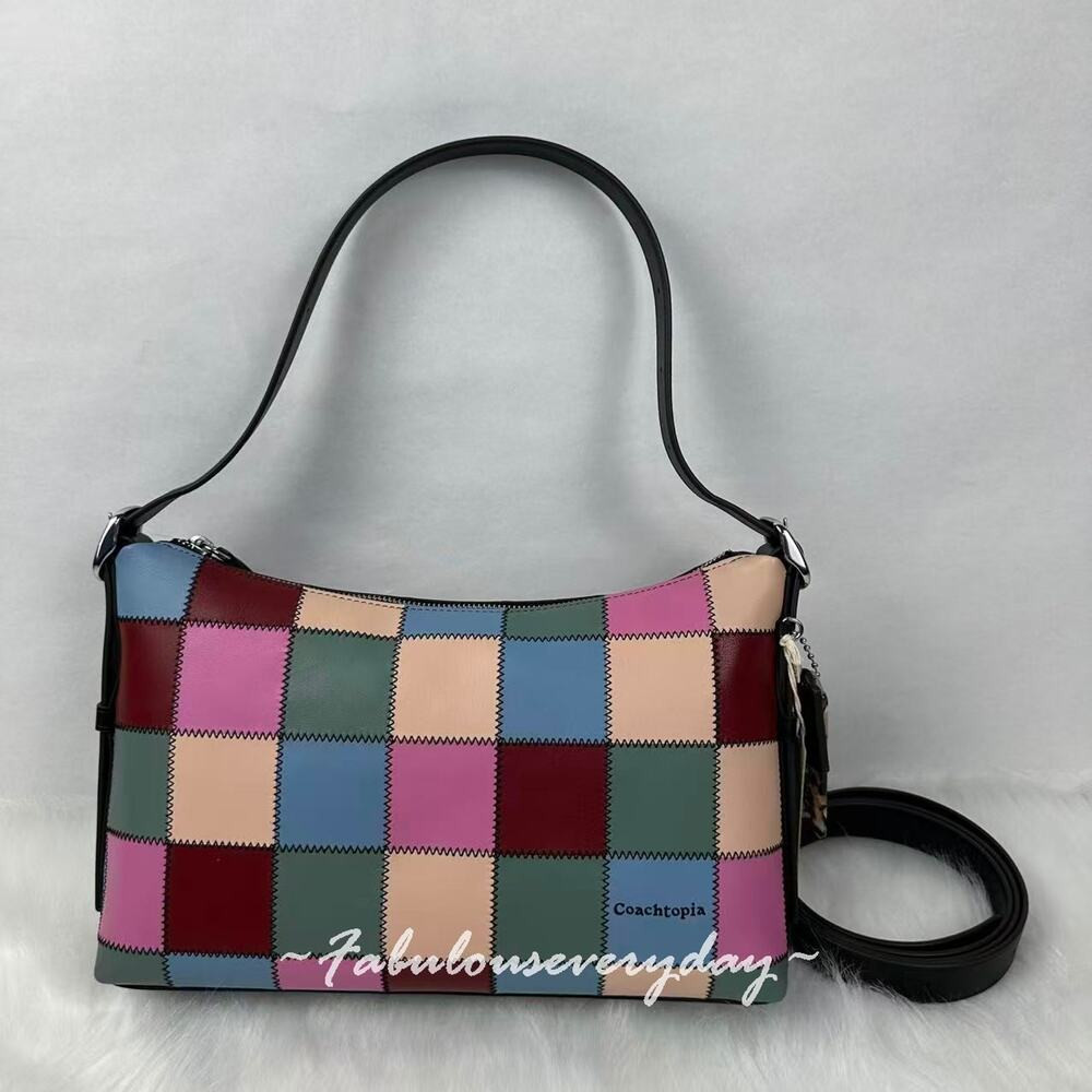 Coach Coachtopia Alter/Ego Slouchy Shoulder Bag Upcrafted Leather Multi 4 CBE00 | Poshmark