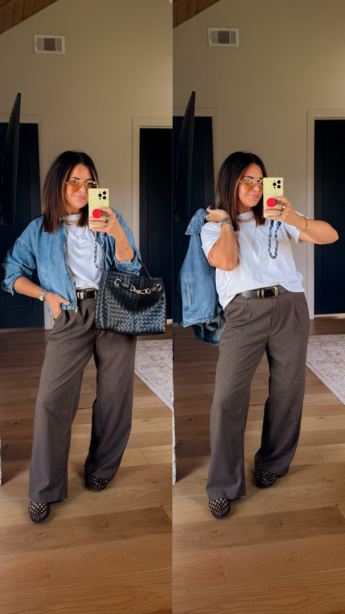 Old navy office outfit. 
Tee & Jacket: XL
Pants: 14


#LTKStyleTip #LTKMidsize #LTKFindsUnder50