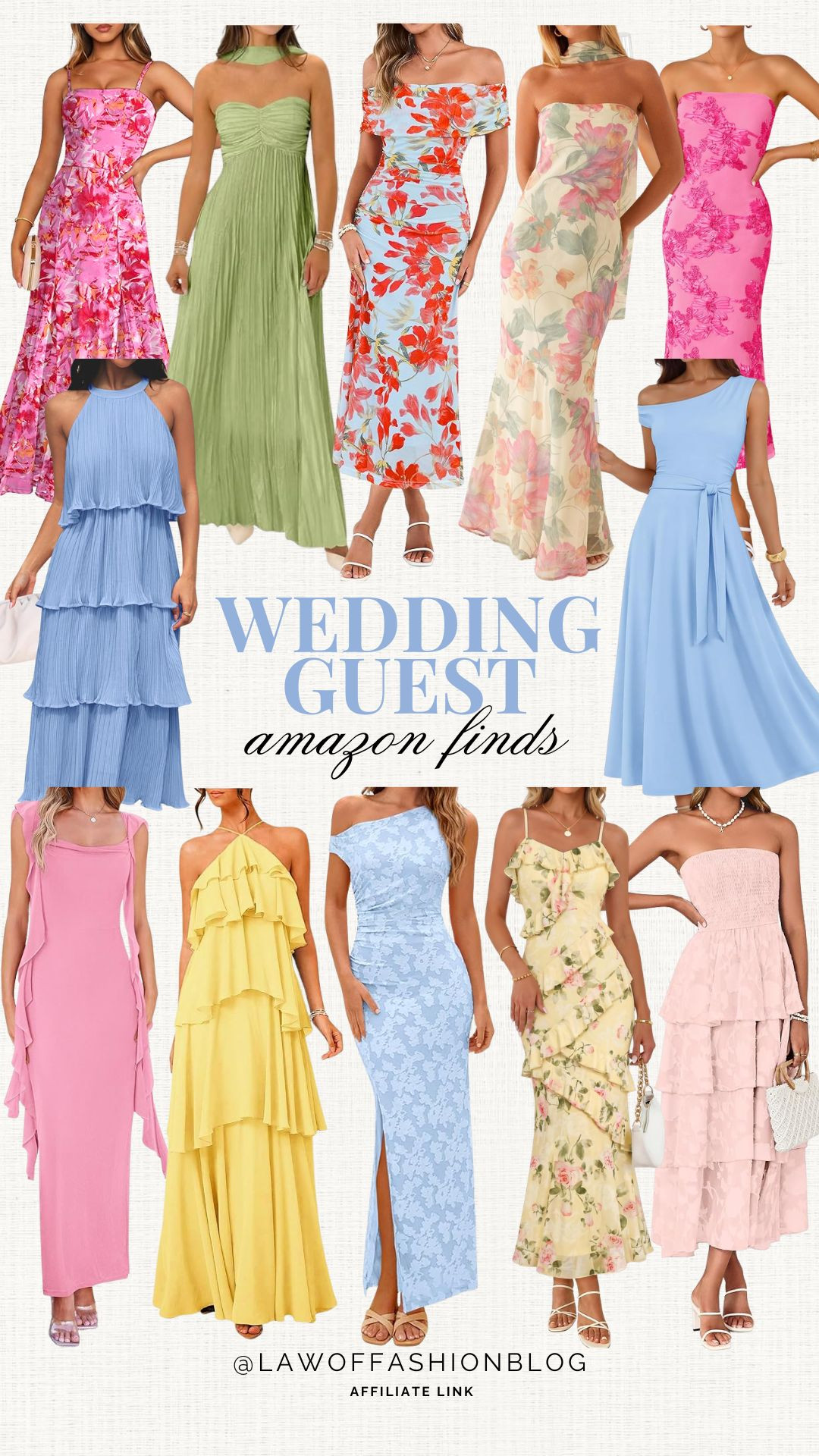 Spring & summer wedding guest dresses! 🌸 These Amazon finds are feminine, flowy and perfect for every warm-weather celebration. 

wedding guest dress, spring dresses, summer dresses, floral dresses, pastel outfits, amazon fashion, occasion dresses, feminine style, maxi dress, event outfits, spring dresses, 2026 inspo, affordable amazon finds.  

 #LTKootd #LTKWedding