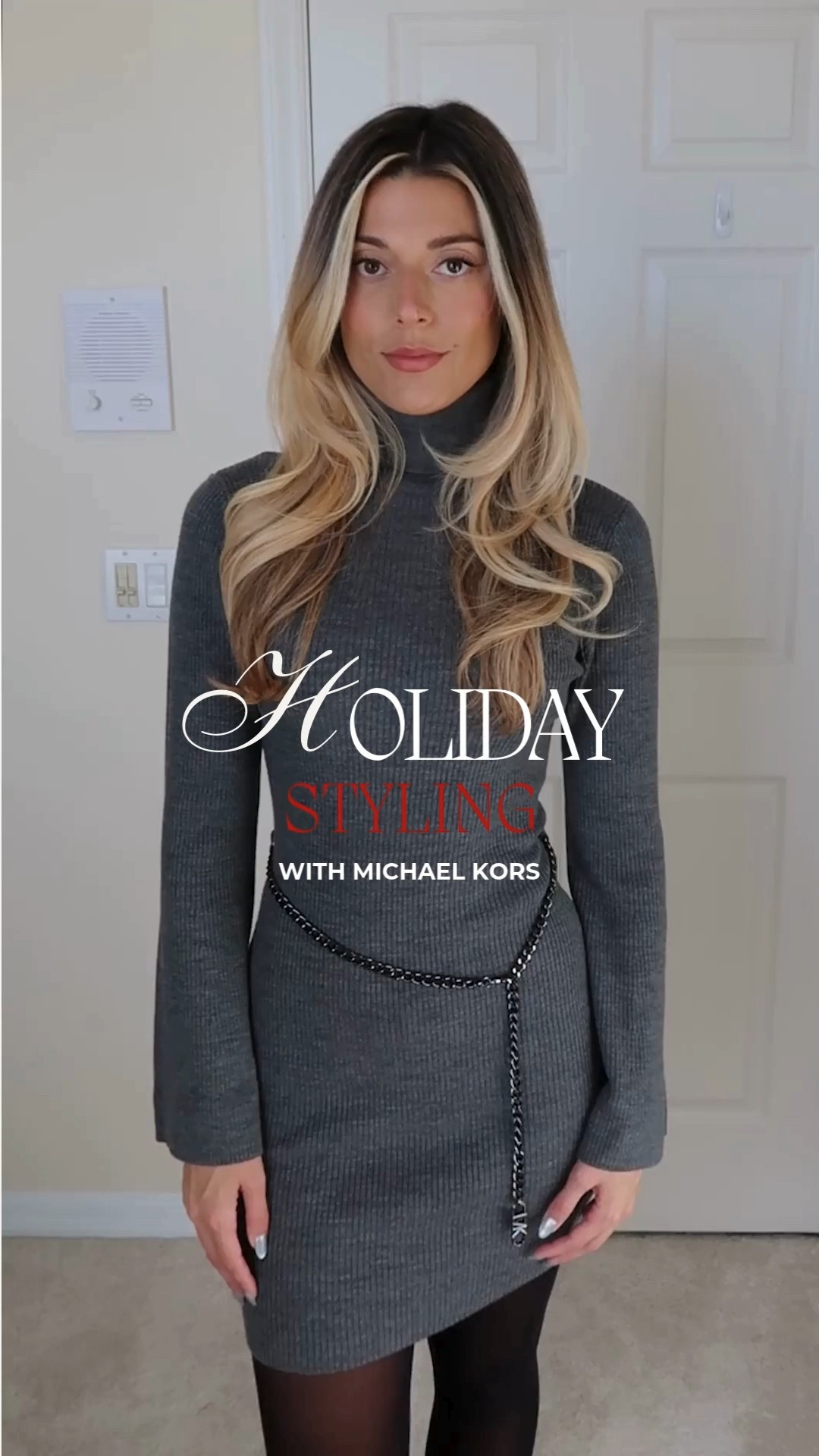 a little holiday outfit styling with some help from @michaelkors #michaelkors #mkpartner 

#LTKGiftGuide #LTKCyberWeek #LTKHoliday