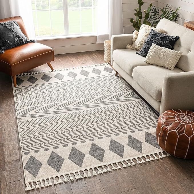 Well Woven Crocie Grey Area Rug Amazon home decor finds amazon favorites amazon furniture inspo | Amazon (US)