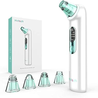 Amazon.com: Blackhead Remover Vacuum-Hotsch Electric Blackhead Remover Kit Pore Vacuum Blackhead ... | Amazon (US)
