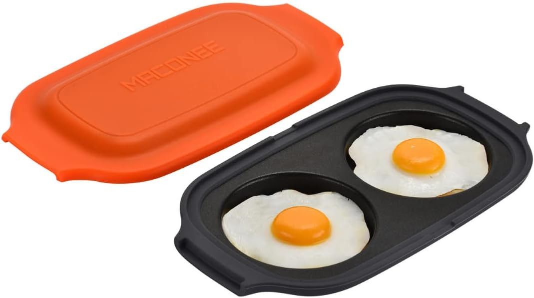 Microwave Egg Fryer | Microwave Egg Cooker & Poacher for Breakfast Sandwiches | Microwave Maker f... | Amazon (US)