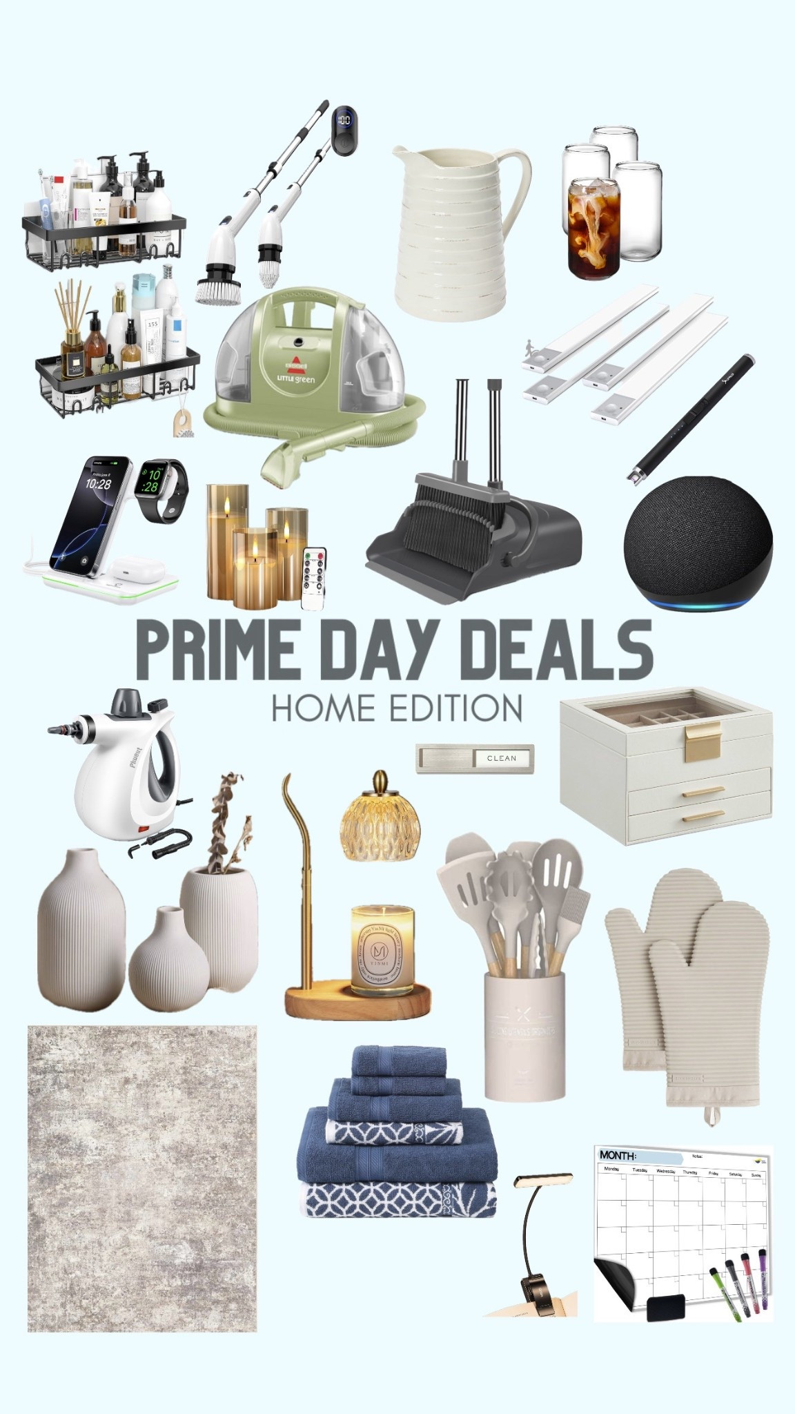 🌟PRIME DAY DEALS🌟
• home edition •

I own a large majority of these products & use them every single week, if not every single day. If I do not own them, they are on my wishlist & they are on sale for a great price. All items can be found on my Storefront under 📦HOME DEALS📦

#LTKSaleAlert #LTKHome #LTKU