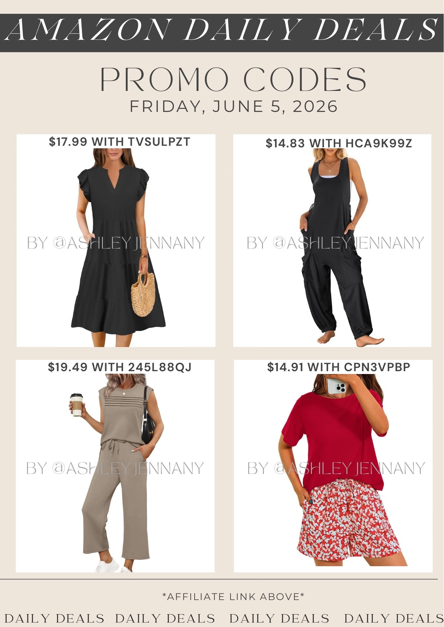 Amazon deals

#LTKMidsize #LTKSaleAlert #LTKootd