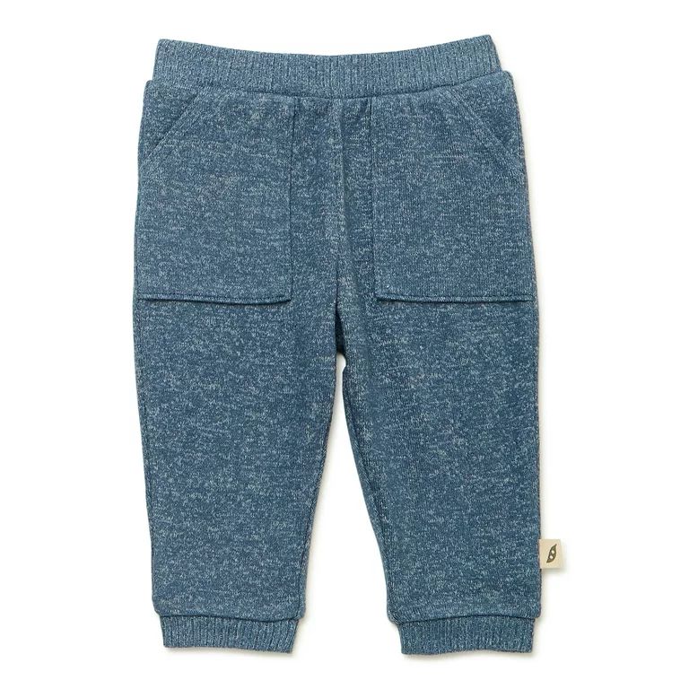 easy-peasy Baby Hacci Solid Jogger Pant, Sizes 0/3-24 Months | Walmart (US)