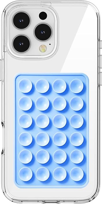 Anteel Silicone Suction Phone Case Mount, Silicon Sticky Grip, Adhesive Accessory for Smartphones... | Amazon (US)