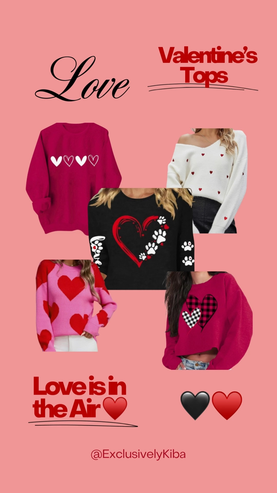 A little love goes a long way 💘
Valentine’s tops that instantly set the mood and give your outfit a festive, feel-good touch—whether you’re dressing up or keeping it effortless.

#ValentinesDayOutfits #Amazon #EffortlessStyle #StyleInspo